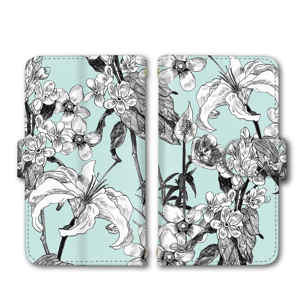 Amazon Co Jp スマとく Android One S3 手帳型 ケース カード スマホケース 携帯ケース 携帯カバー スマホカバー スマホカバー アンドロイド ワン エススリー レザー B014 A 花柄 かわいい スマホ手帳型 家電 カメラ