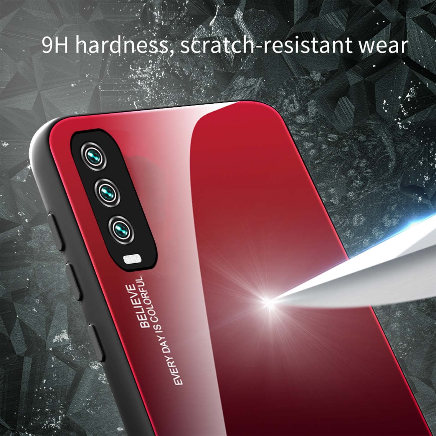 ILING Cover for vivo Y20s/Y11s/Y20 Case, Colourful Silicone