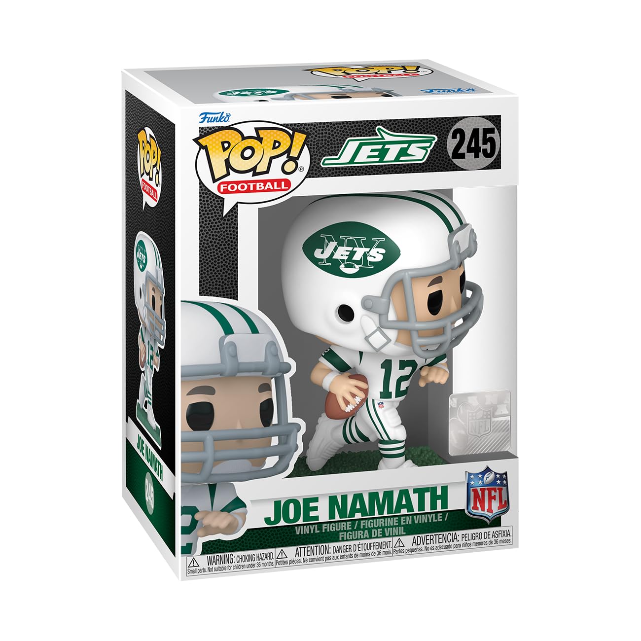 Funko NFL Legends Jets Joe Namath Pop! Vinyl Figure #245