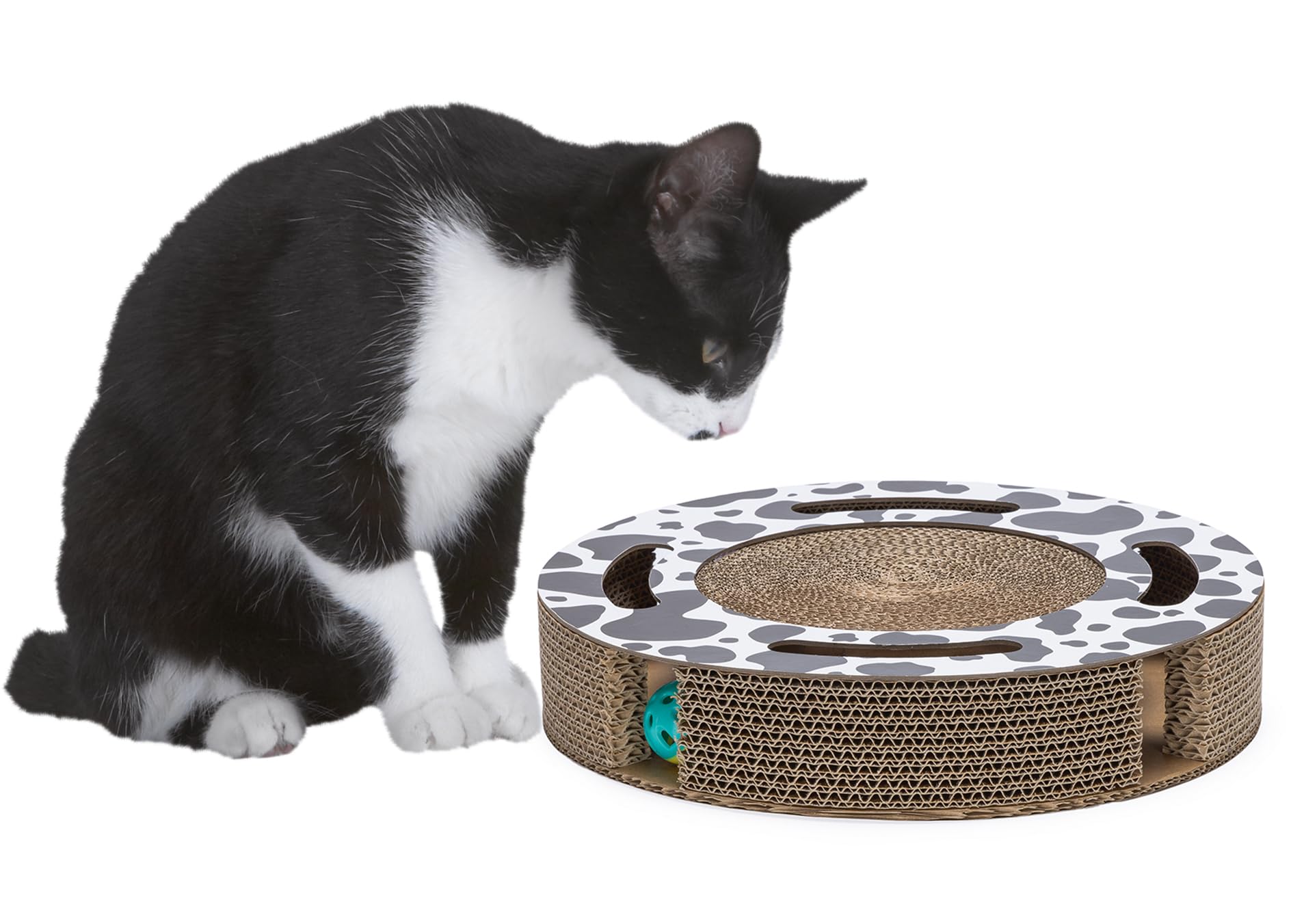 Karlie Cardboard Scratching Toy Safari 34 x 34 x 6.5 cm