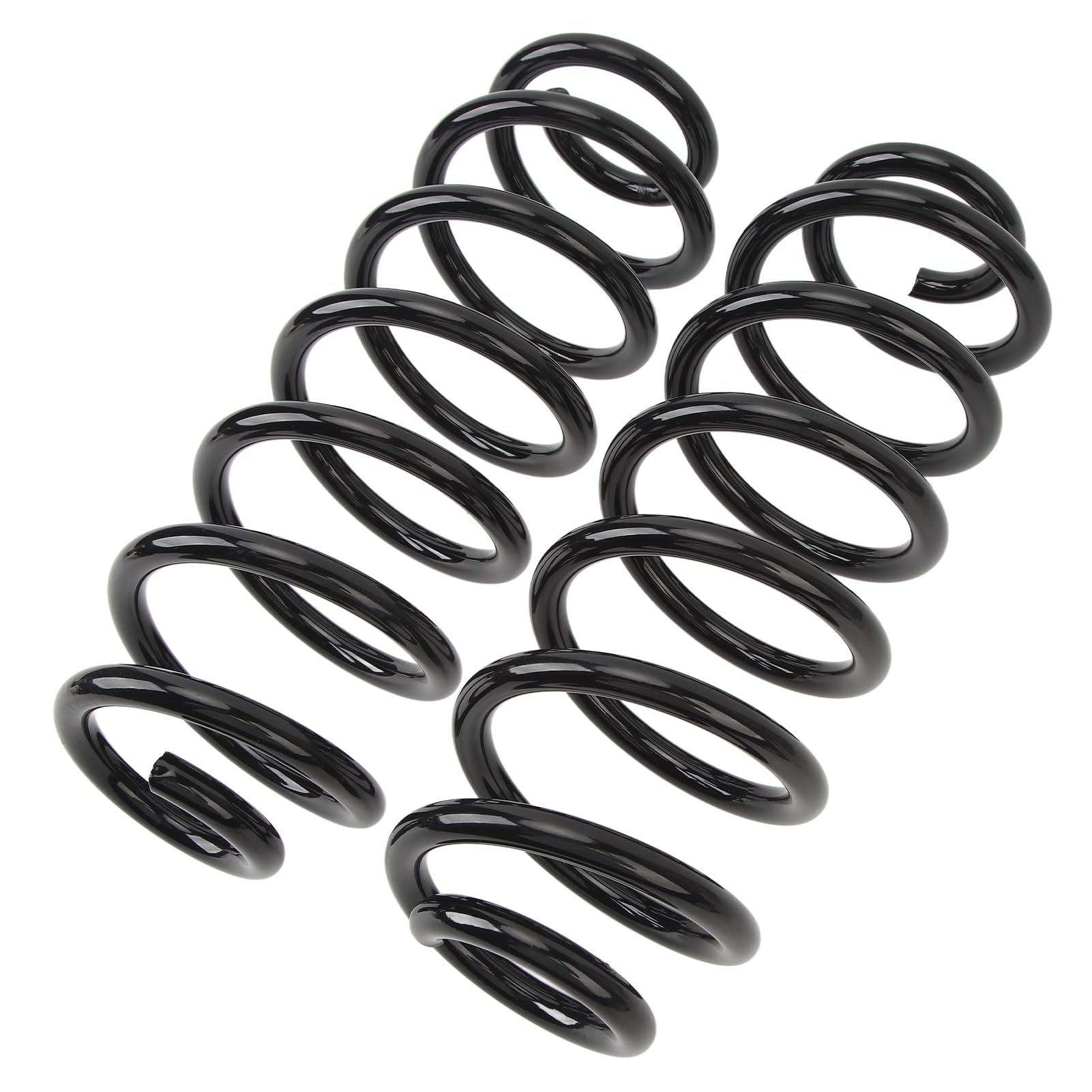 Set Molle Elicoidali Sospensione Posteriore 2 Pezzi Prestazioni Migliorate per L4 L5 V6 Metallo Resistente Installazione Facile