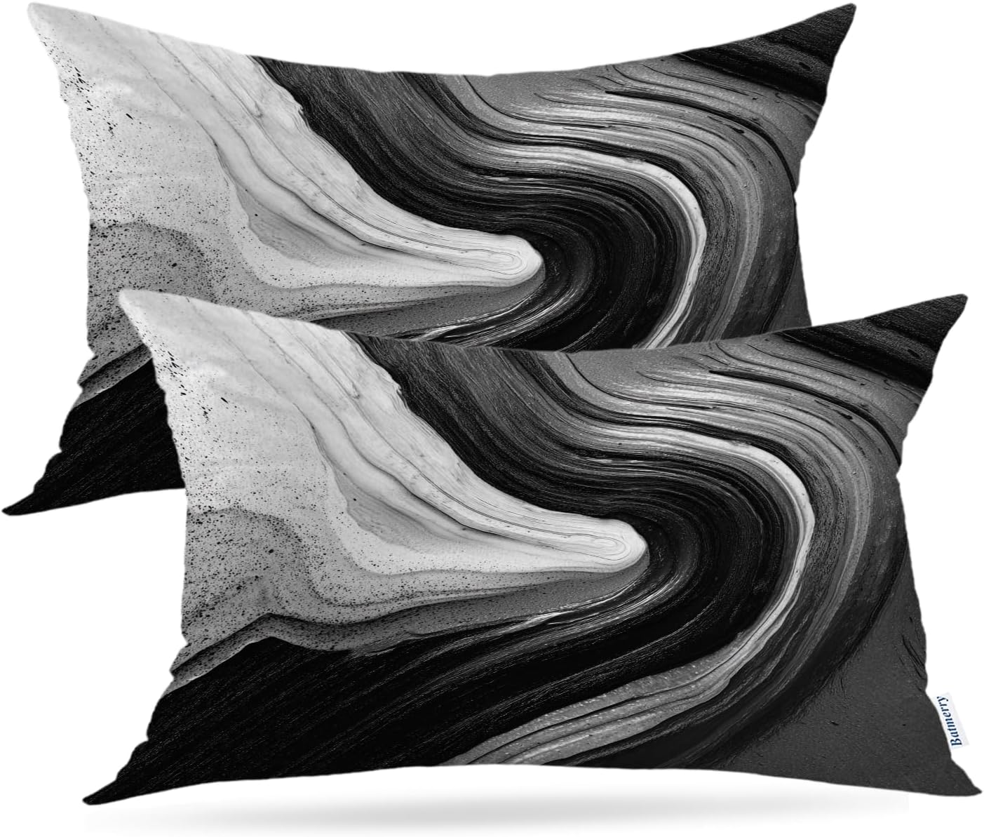 Batmerry Pastel Coral Peach Throw Pillow Covers,Pink Tartan Plaid Abstract Apricot Decorative Pillow Covers Digital Printing Blended Fabric for Couch Sofa Bed Invisible Zipper 20X20 in
