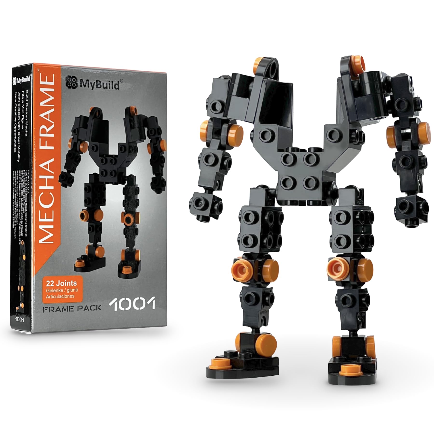 MyBuildMecha Frame Pack 1001 - Unlock Your Mech's Potential with Exceptional Articulation and Detail Pieces for a Fully Customized Build
