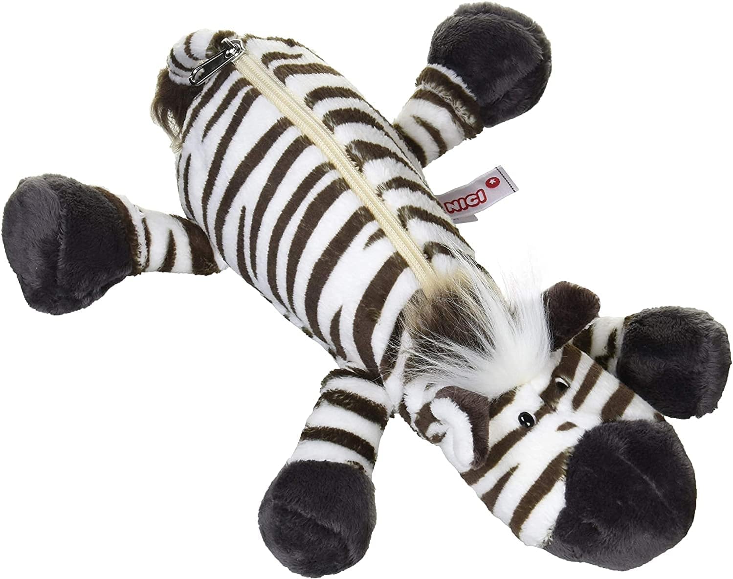 NICI Figure Pouch Zebra, Pencil case, Pen case, Pouch, Animal, Stationery