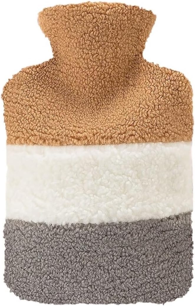Hot Water Bag Hot Water Bottle 2023 Hot Water Bag for Winter, Hand Warming, Bed Warming, and Water Injection Warm Water Bag Rubber Hot Water Bottle (Color : C-1500ML)
