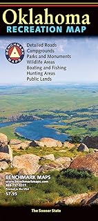 Oklahoma Recreation Map (Benchmark Maps)
