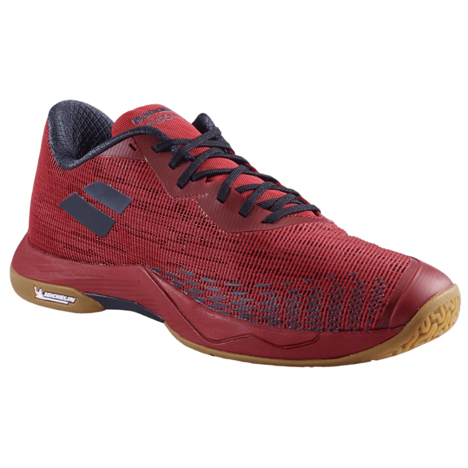 Babolat Shadow Spirit 2 - Zapatos de bádminton para hombre, ideales para bádminton, squash, tenis de mesa, voleibol, amortiguación dinámica, peso ligero, cómodo, transpirable y flexible