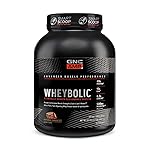 GNC AMP Wheybolic Clinically Proven Protein Powder, 40g Whey Protein, BCAA, Leucine, Increases Muscle Strength, Muscle Building, 3rd Party Tested, Gluten Free, Natural Chocolate, 25 Servings