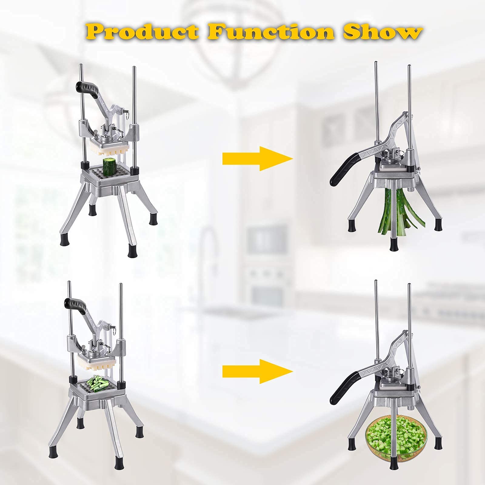 Amazon｜プロのフードダイサー業務用野菜フルーツチョッパーブレード