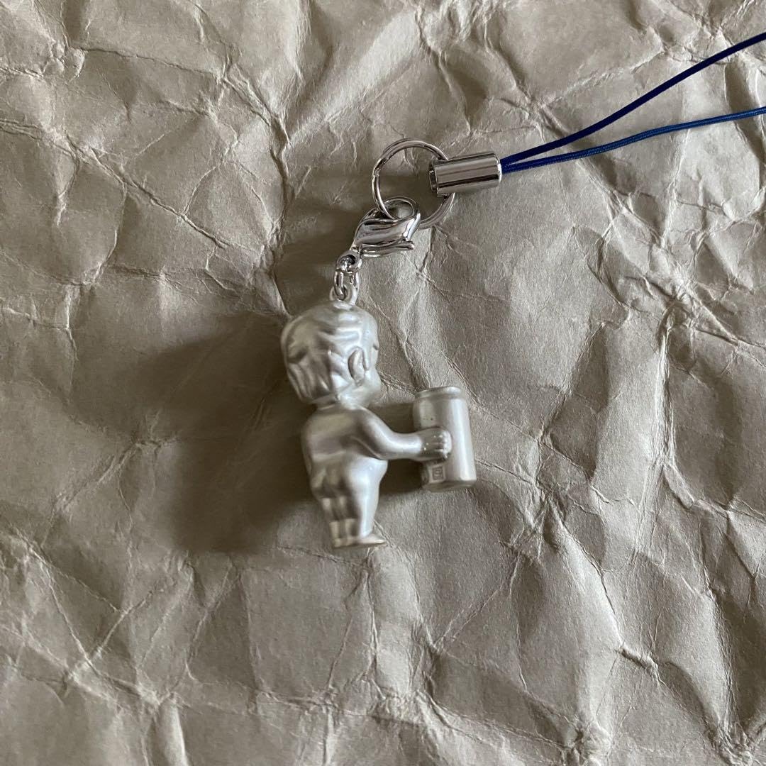 Amazon.co.jp: レア、DAKARA 小便小僧 シルバー ダイヤモンド