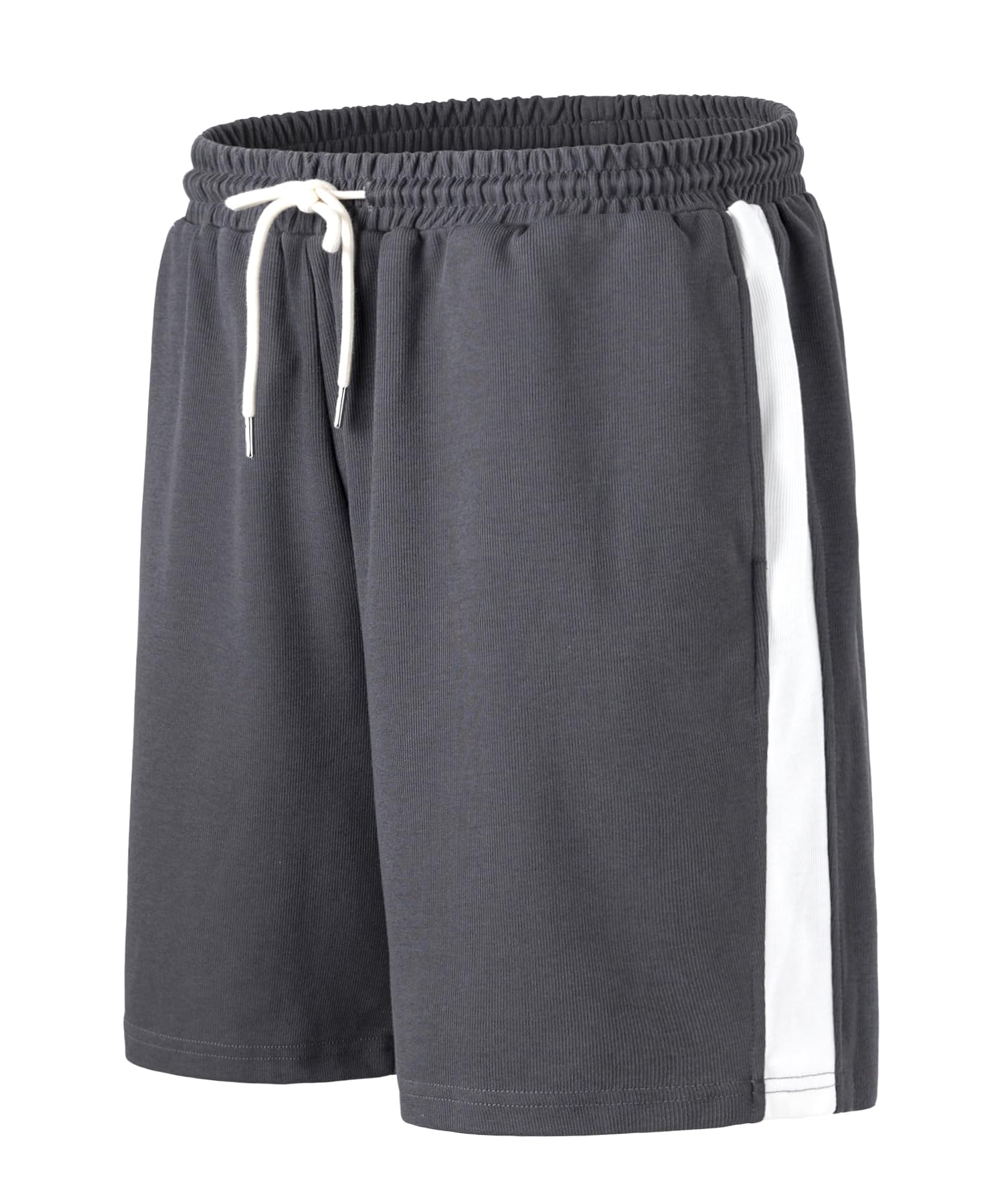 Harbrosrce Pantalones Cortos Deportivos para Hombre Verano Algodón Bermuda Shorts Deporte con Bolsillos Cordón Elástico Pantalón para Entrenamiento Running Correr Fútbol