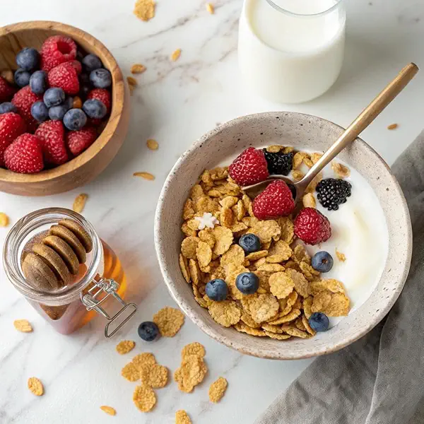 Food for Life Organic Sprouted Cereal Flakes, 14 OZ 3
