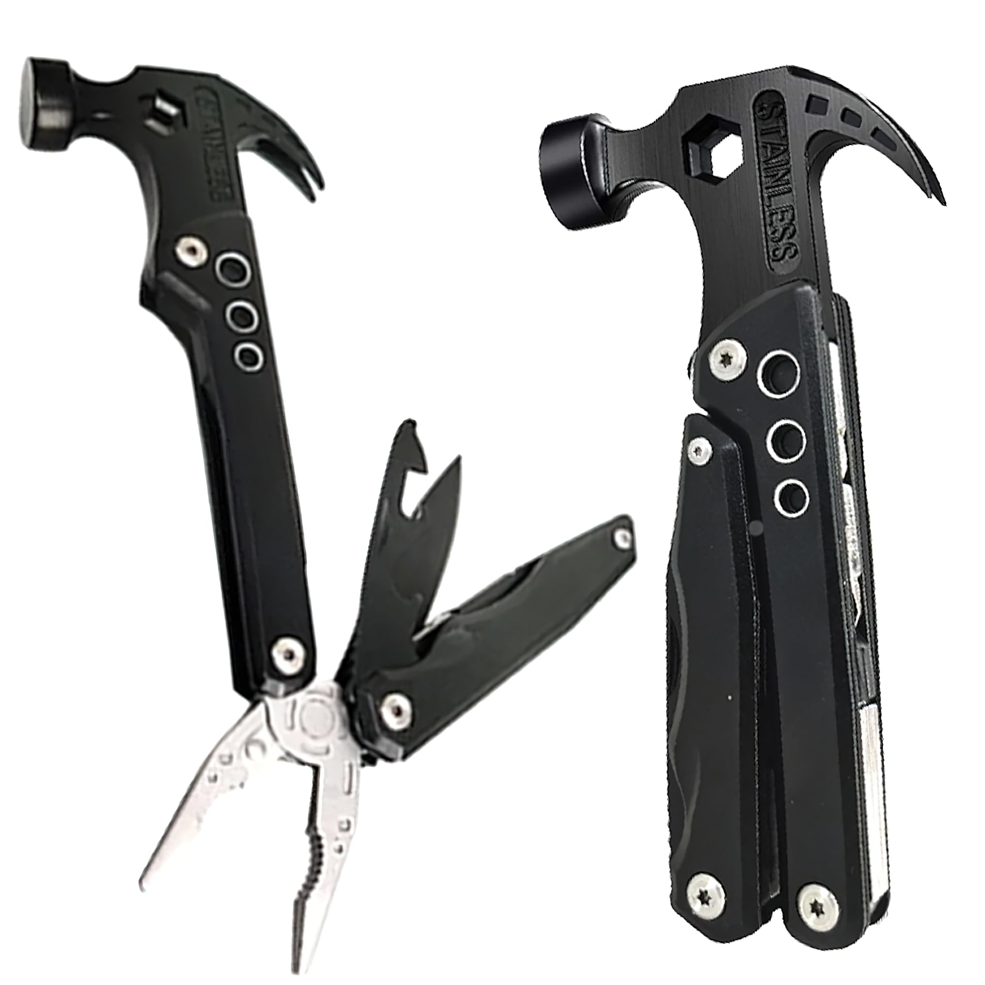 AVEDIA 10-in-1 Mini Hammer with Pliers - Multifunctional Hathodi Multi Tool for Men, Claw Hammer, EDC Campaign Accessory, All-in-One Trekking Accessories, Multipurpose Gadget (B0DF5MGYWD) Amazon Price History, Amazon Price Tracker