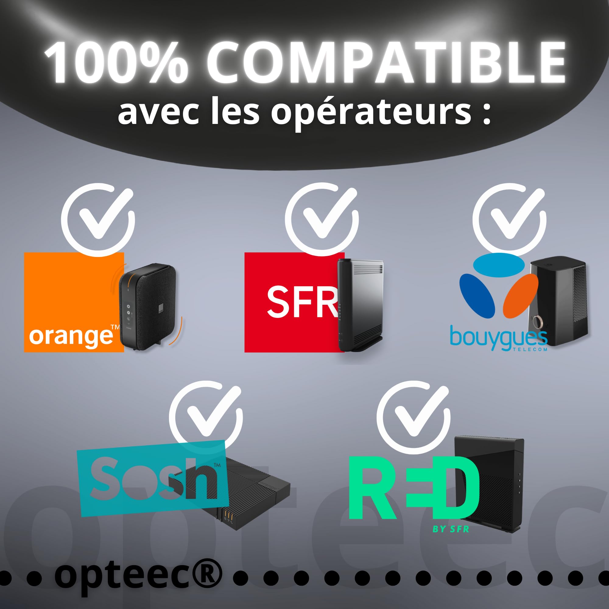 Câble Fibre Optique en Acier Blindé - 15M - ORANGE/SFR/BOUYGUES/SOSH/RED by SFR - Rallonge/Jarretière - SC/APC à SC/APC Renforcé - Simplex Monomode - Garantie 10 Ans (Armored, Noir, 15M)