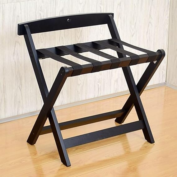 Luggage Rack Foldable Luggage Rack Luggage Rack Luggage Rack Hotel Luggage Rack Multifunctional Home Storage Rack With Nylon Straps Clothes Storage Rack,white-4pcs