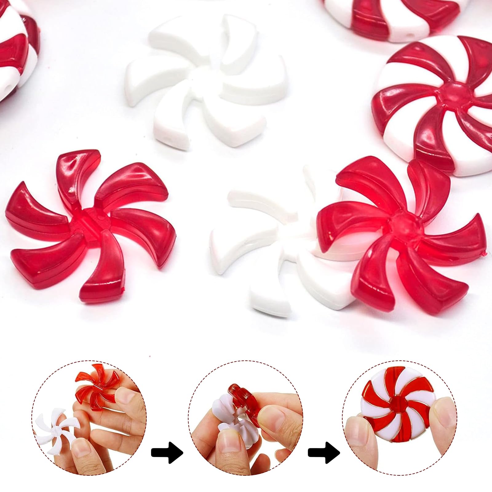 Décoration De Sucettes Pour Arbre De Noël – 4 Arbres à Sucettes En Mousse Rouge Et Blanche Pour Noël, Décoration Saisonnière Amusante Pour L'école | Fêtes De Vacances Dans La Chambre à