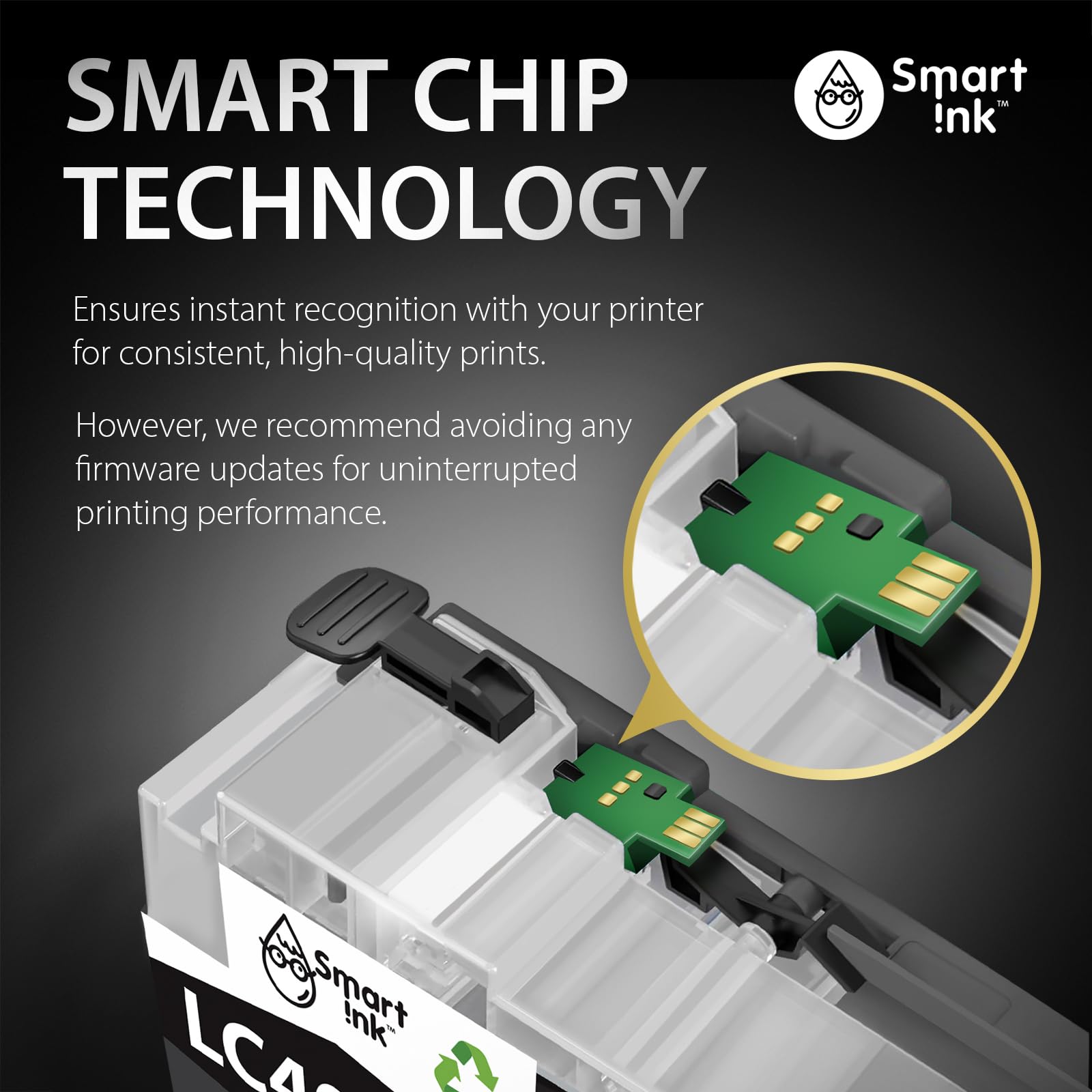 Smart Ink Lot de 4 Cartouches d'encre de Rechange pour Brother LC406 XL LC406XL LC 406 Combo Pack à Utiliser avec MFC-J4335DW MFC-J5855DW MFC-J6555DW MFC-J4535DW MFC-J6955DW (Noir, Cyan, Magenta,