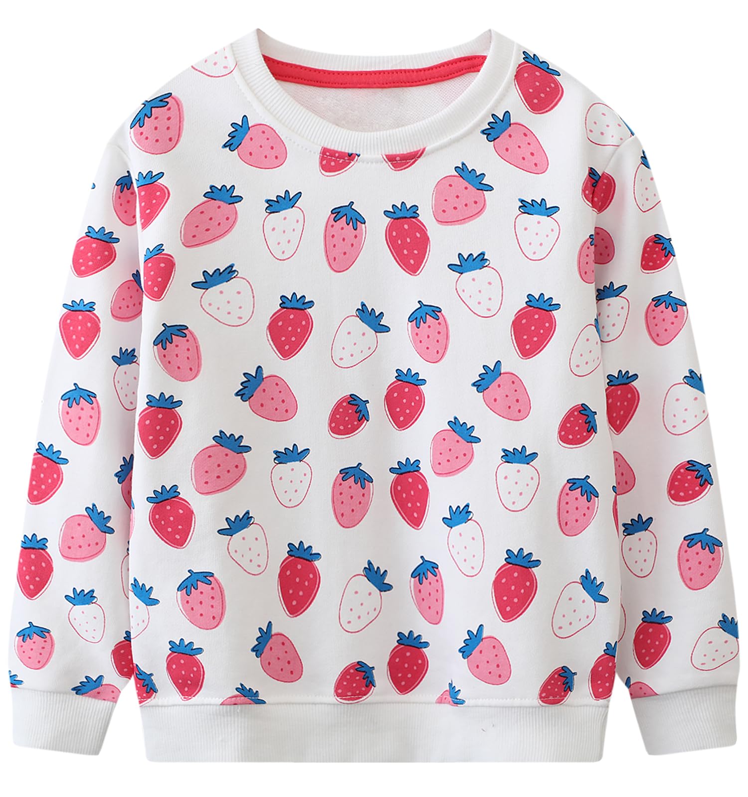 Hongshilian Unisex Kids Cute Cartoon Cotton Sweater Shirt