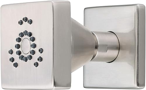 Miniatura 4 de Danze D460244 Sirius - Aerosol para montaje en pared con dos funciones, 1.5 GPM, cromado