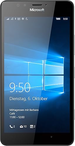 Microsoft Lumia 950 Smartphone Display 5 2 Pollici Memoria GB Fotocamera MP Windows 10 Nero Germania Microsoft Lumia 950 Smartphone Display 5 2 Pollici Memoria GB Fotocamera MP Windows 10 Nero Germania
