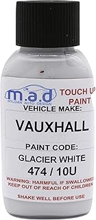 TOUCH UP PAINT FOR VAUXHALL GLACIER WHITE 474/10U COMBO VIVARO MOVANO CORSA ASTRA VAN REPAIR PAINT