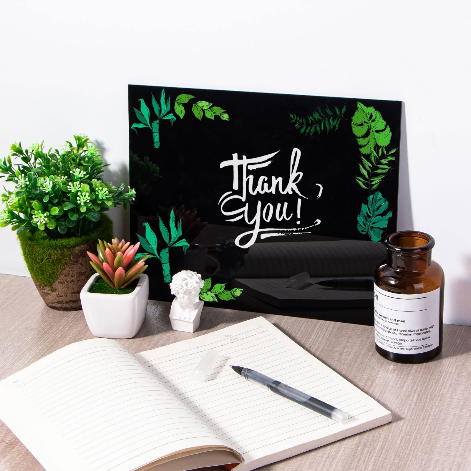 Acrylic Sheet IBLUNT 12x12 Inch 1/8 Thick (2 Pack) - Clear Cast Plastic For DIY Projects Black Cast Acrylic Panels