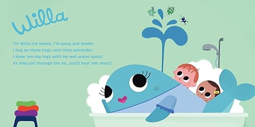 Miniatura 8 de Willa The Whale - Cepillo de dientes para niños pequeños, artículo dental, cuidado de dientes y encías juveniles, edades de 4 semanas a 4 años