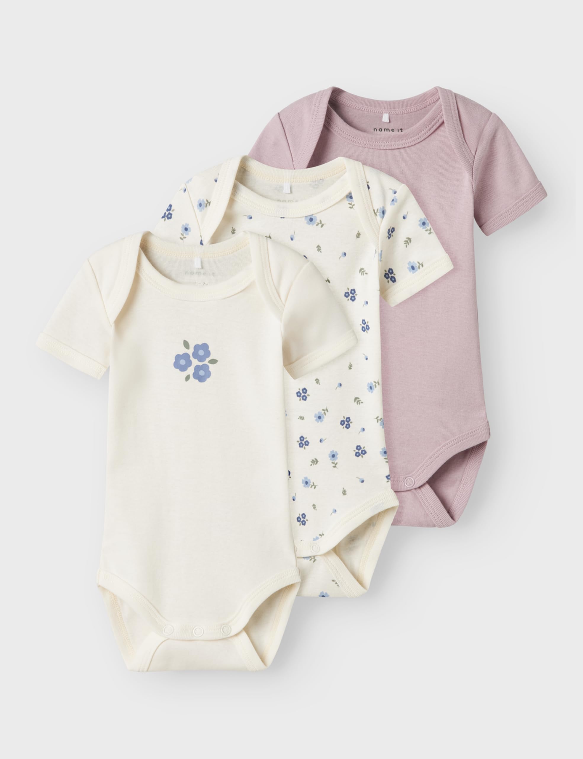 Nbfbody 3P SS Jet Stream Flower Noos Kobiety Nbfbody 3p Ss Jet Stream Flower Noos (3 w zestawie)