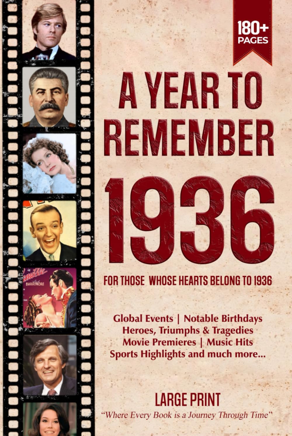 A Year To Remember 1936 History Book: A Nostalgic Tribute for the Radio Babies with Heartfelt Memories of 1936 – An Ideal Gift for Birthdays, Anniversaries, and Special Occasions