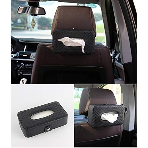 Automaze Car Tissue Napkin Box Holder