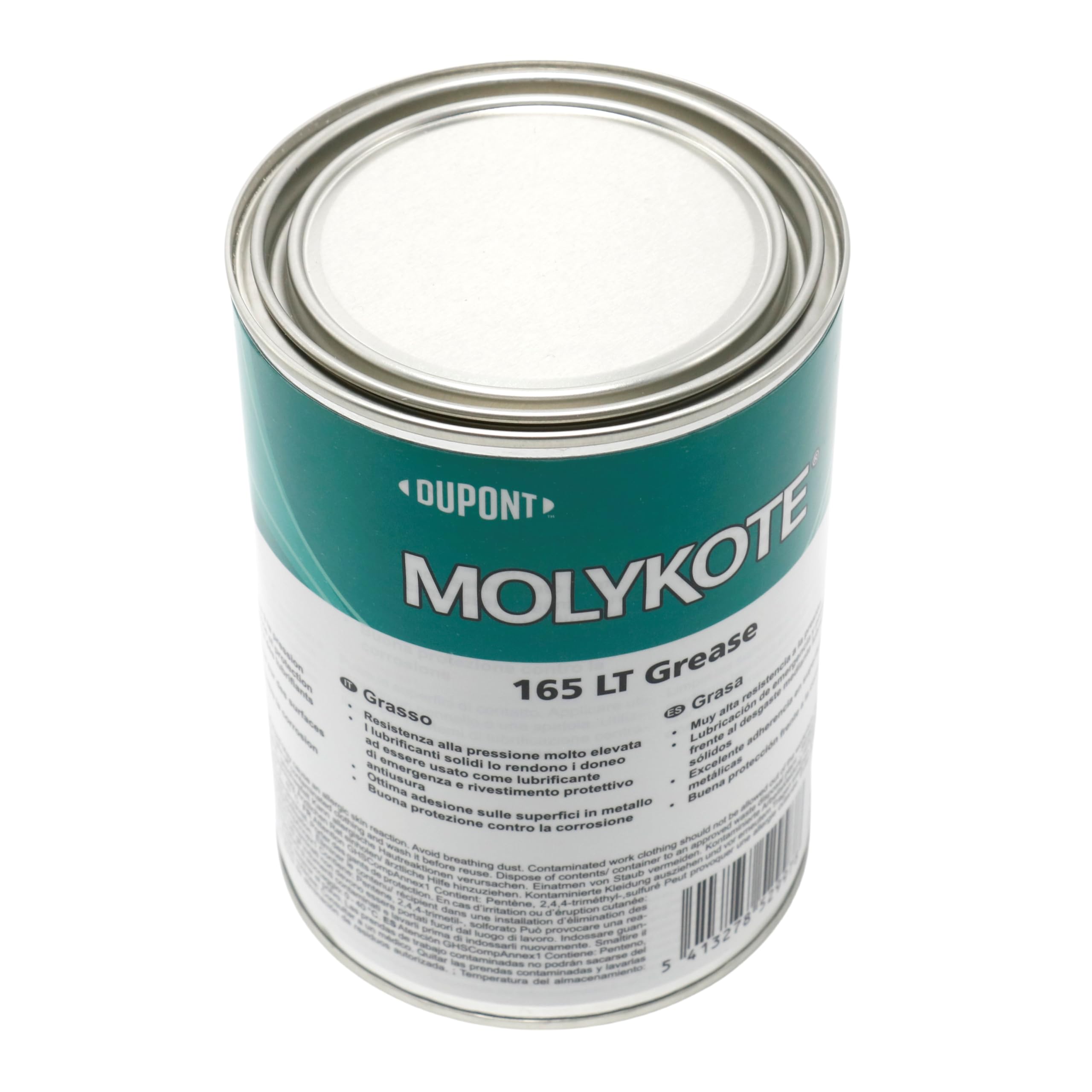 Molykote 165 LT 1kg Grasa Lubricante para Engranajes de Alta Carga y Estrés Lubricación de Metal Protección contra Desgaste Dow Corning