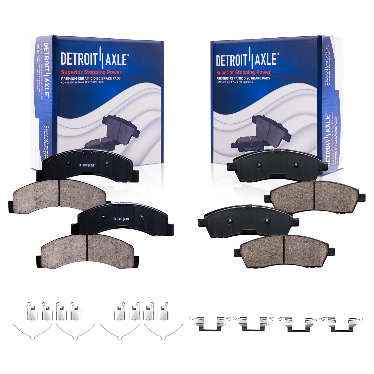 Detroit Axle Ceramic Brake Pads