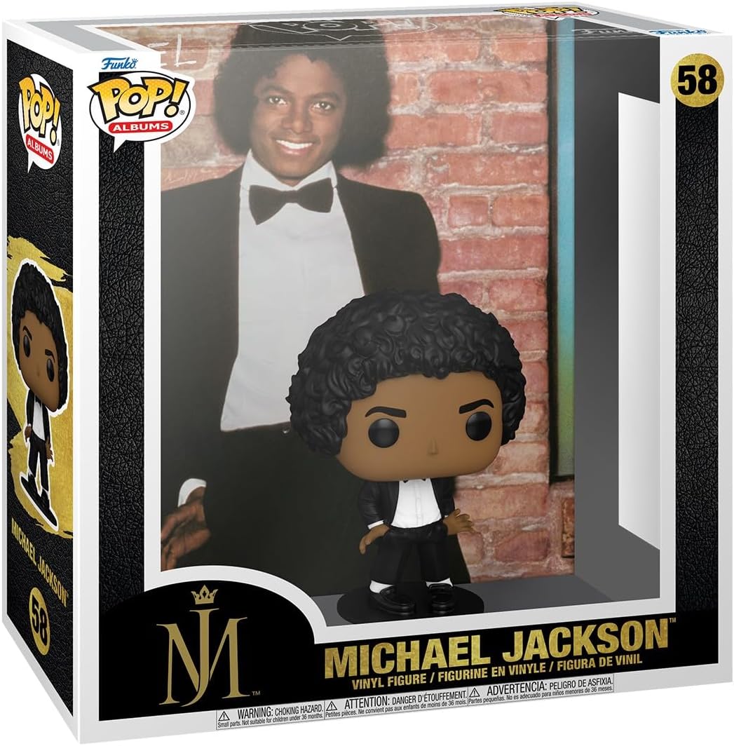 POP Albums: Michael Jackson - (Off The Wall) - Collectable Vinyl Figure - Gift Idea - Official Merchandise - for Kids & Adults - Music Fans - Model Figure for Collectors and Display