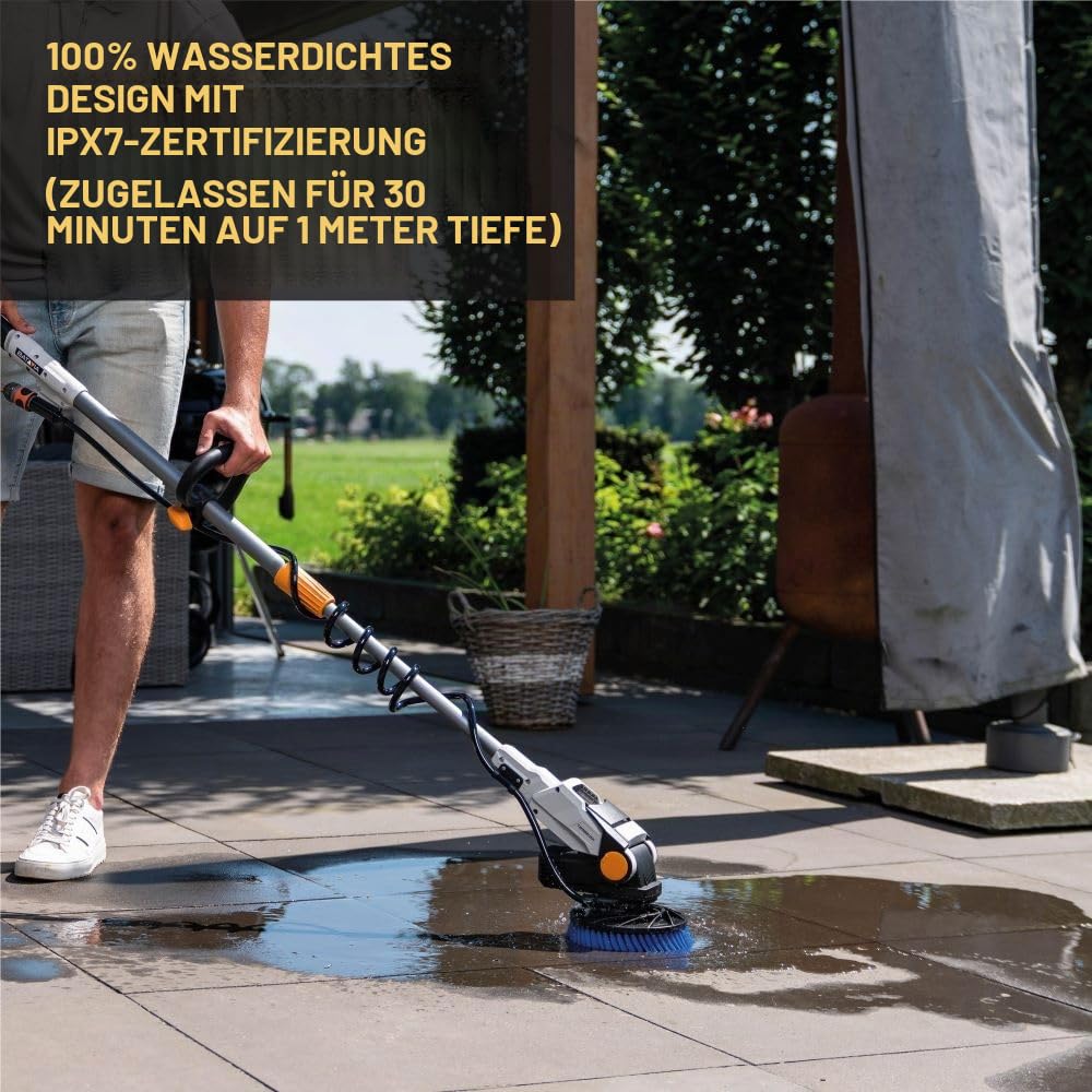 Batavia 18V Twin Brush - Akku-Reinigungsbürste Teleskopierbar