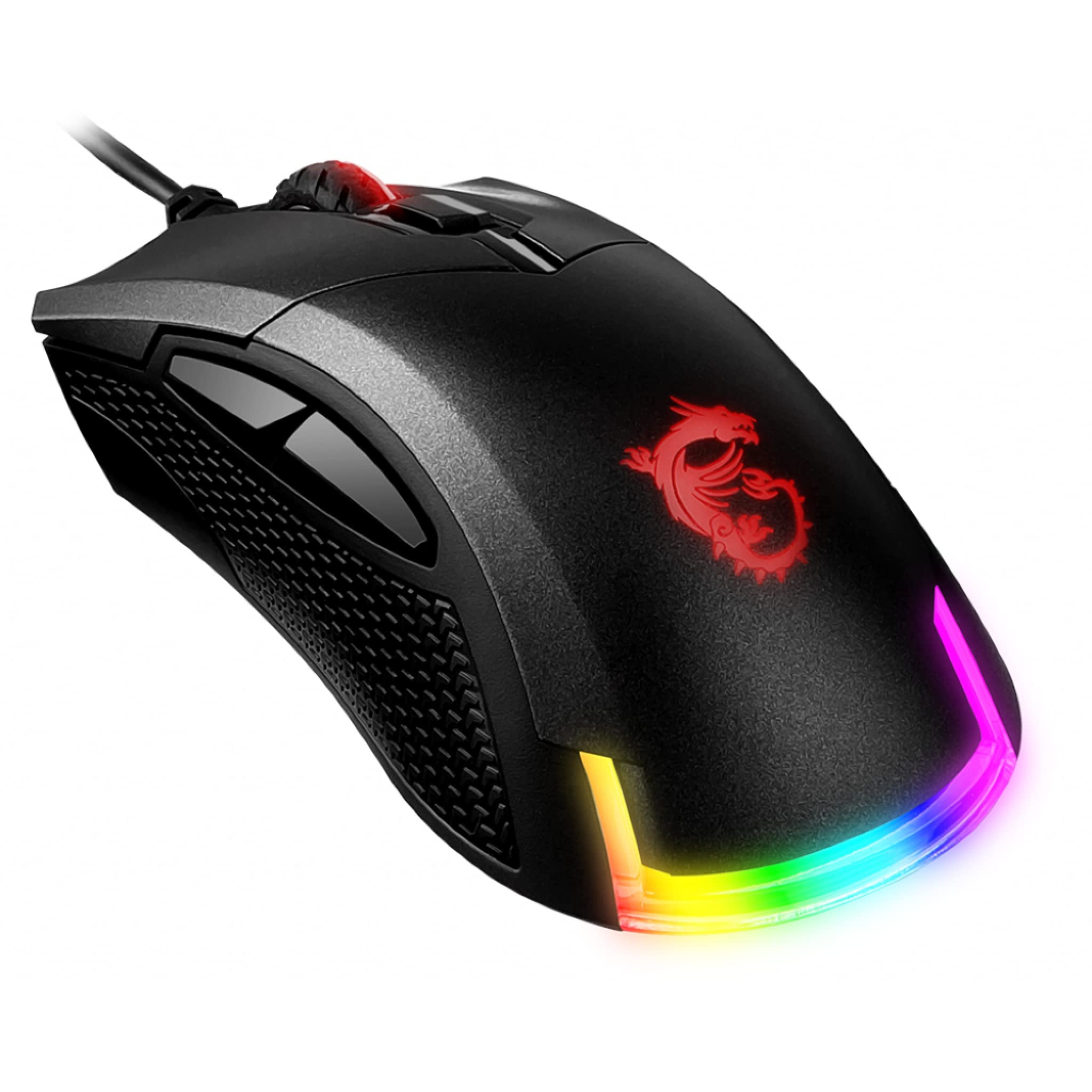 MSI Clutch GM50 Lightweight Gaming Mouse - USB, PixArt PMW-3330 Optical Sensor, RGB LED Lights, Adjustable DPI up to 7200, 1ms Polling Rate, 6 Buttons (Clutch GM50), Gaming Mouse for Laptops and PC (B07PH4FXJ3) Amazon Price History, Amazon Price Tracker