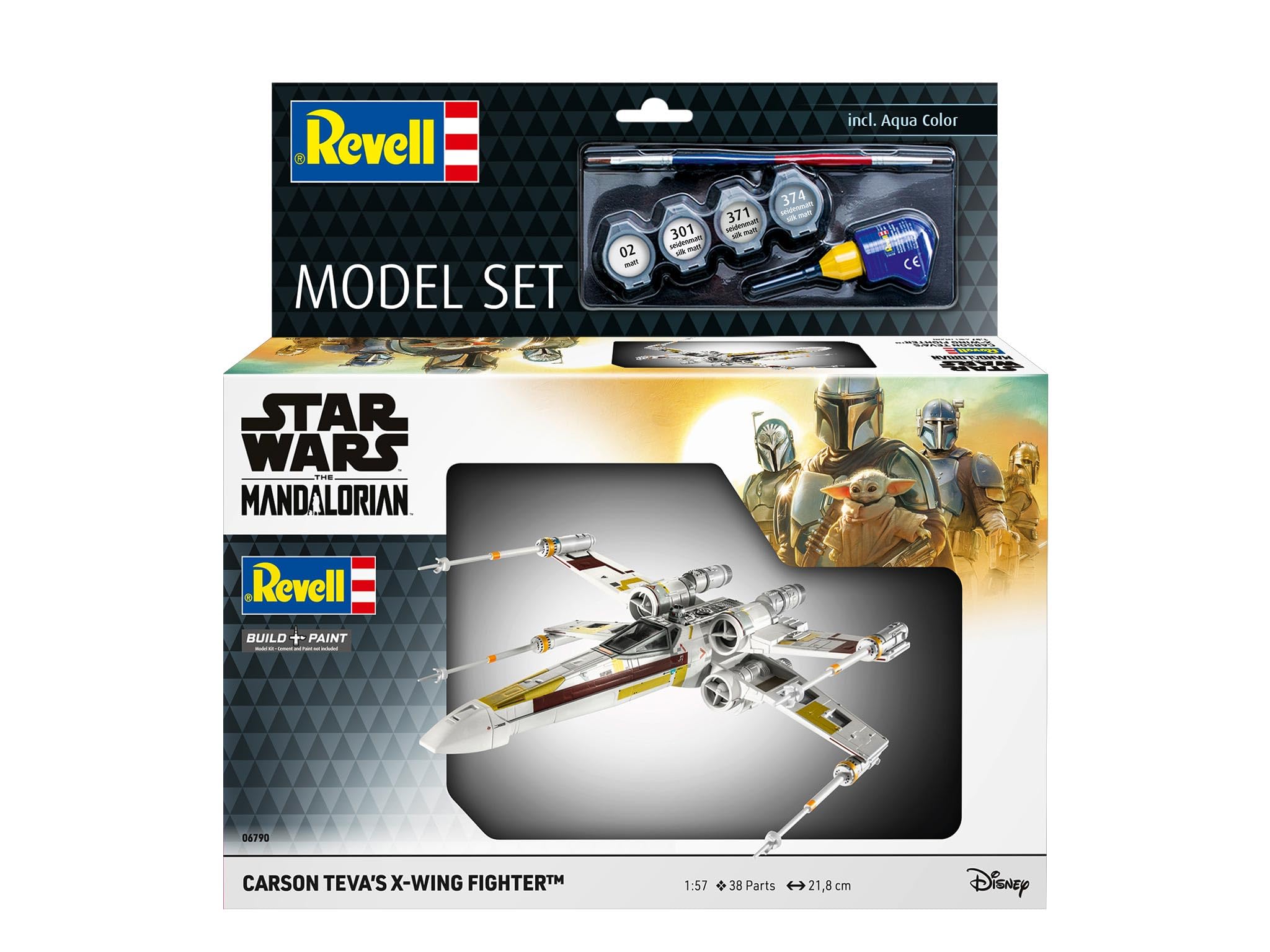 Conjunto de modelos X-Wing de Carson Teva: The Mandalorian