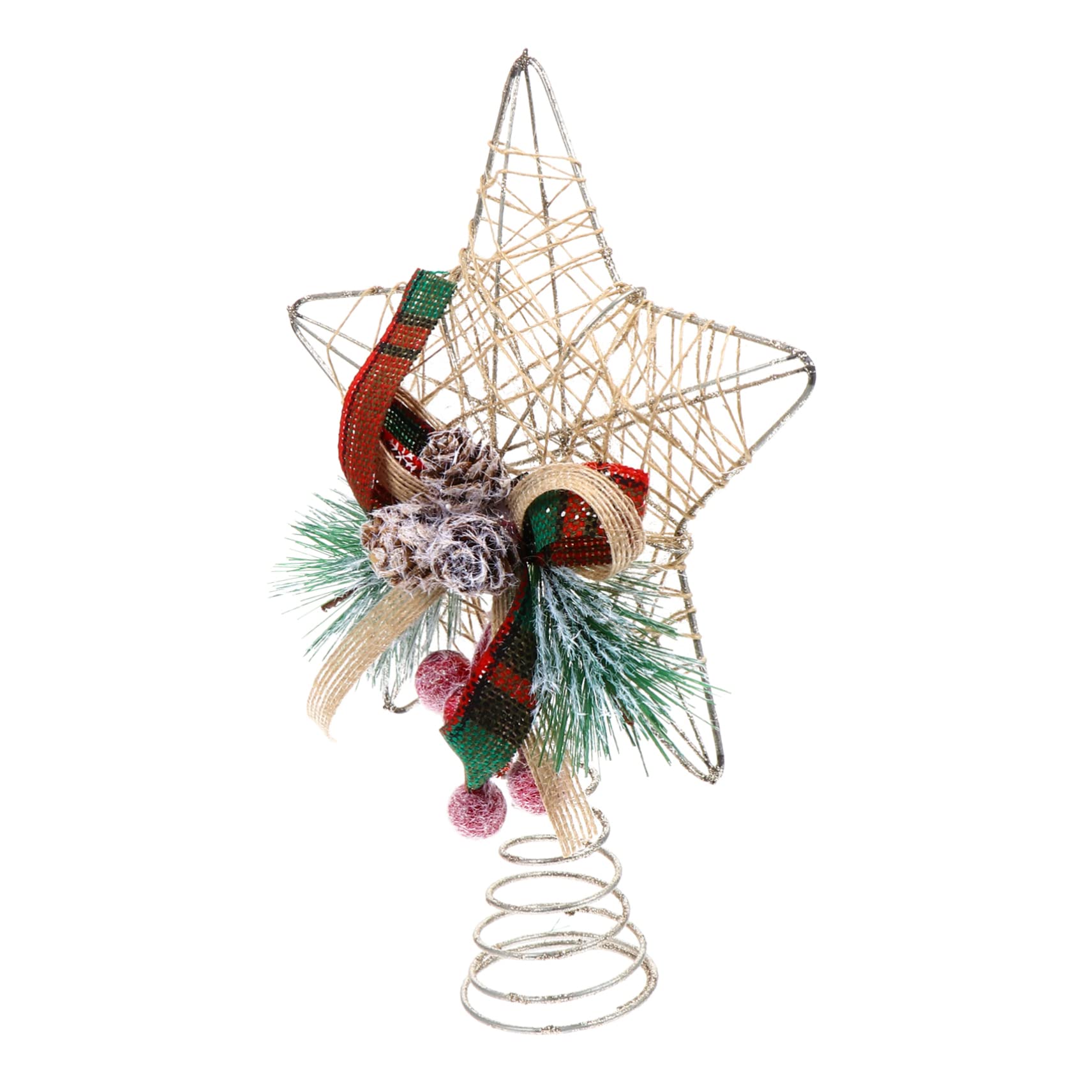 Zerodeko 4 Stück Weihnachtsbaumspitze Stern Außenleuchten Land Baum Stern Neon Lebkuchen Led-streifenlichter Einzigartig Tür Lichterketten Weihnachtsstern Engel Christbaumspitze Dekore Holz