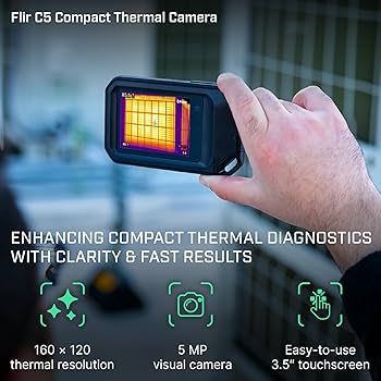 Amazon.com: FLIR C5 Compact Thermal Imaging Camera with Wifi