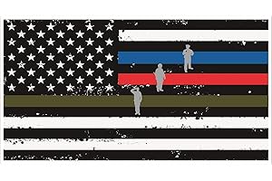 Back the blue Flag decal - Show Your Support with Our Police Decals