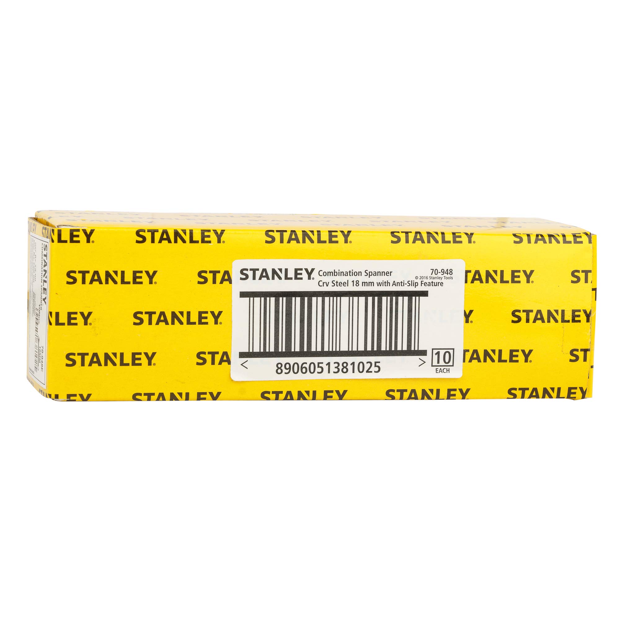STANLEY Combination Spanner - 18mm Steel -6