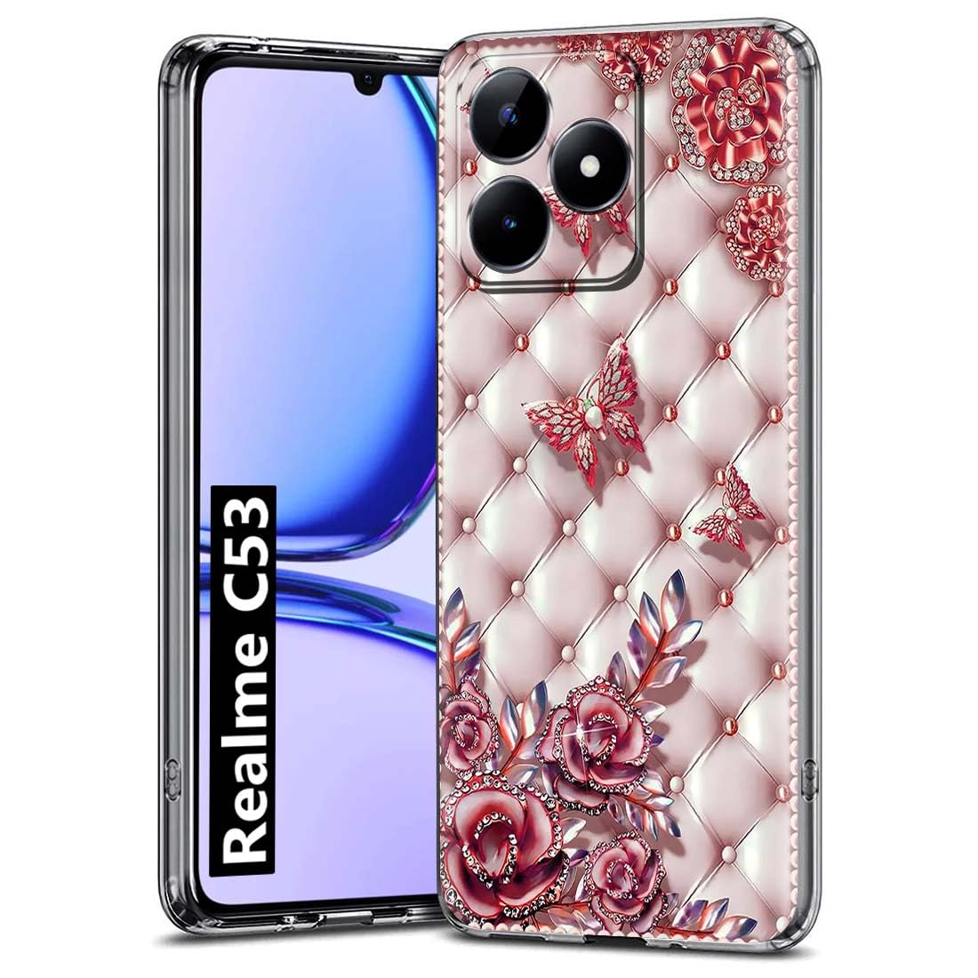 Fashionury Soft Silicon Slimfit Back Cover for Realme C53 / Realme C51 Stylish Printed Back Cover for Realme C53 / Realme C51 -D1088 (B0CCJ2KW1F) Amazon Price History, Amazon Price Tracker