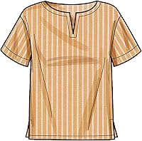 Vista 8 de Simplicity Misses' - Paquete con hombros caídos, patrón de costura Code 9274, tallas 6-14, color blanco