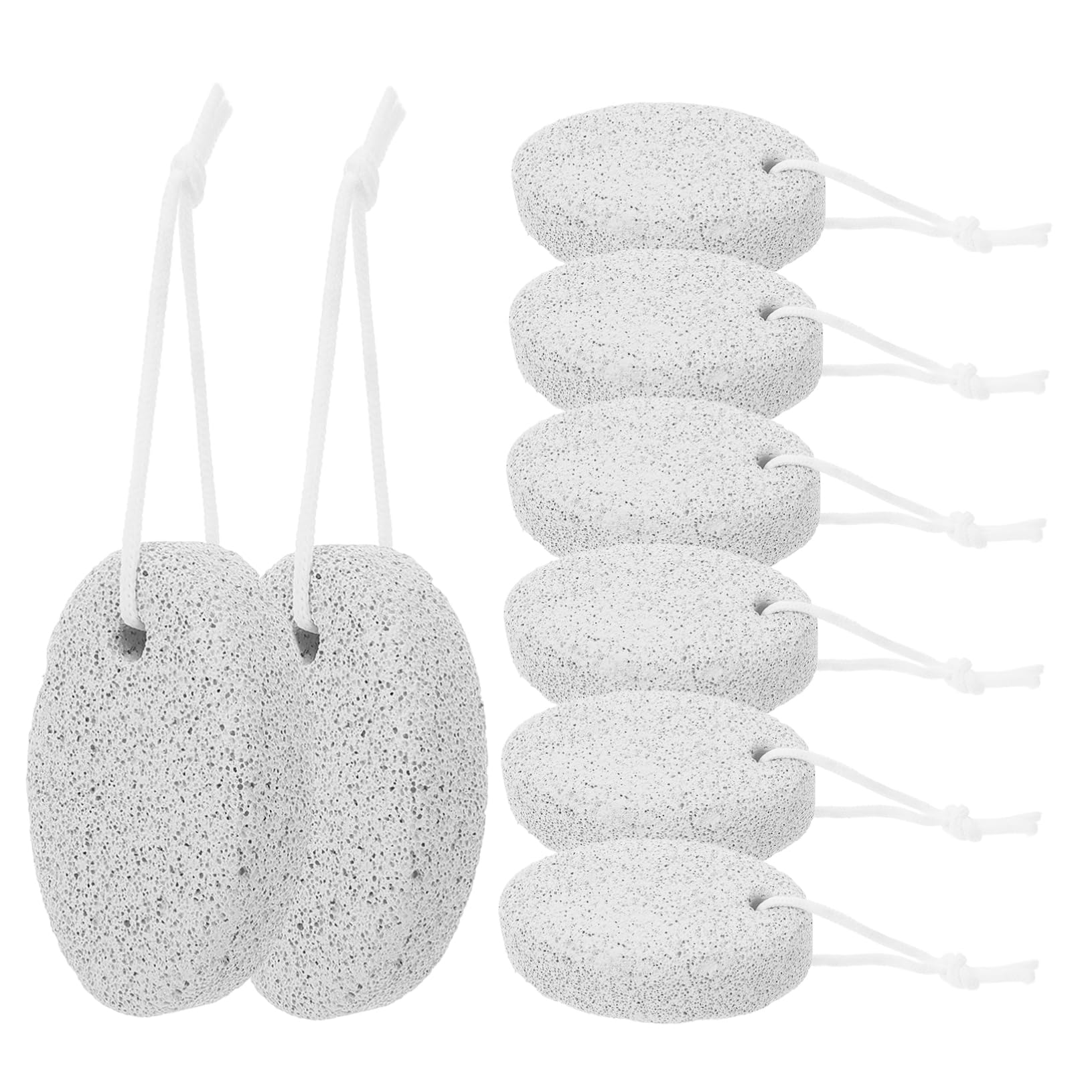 minkissy Remover for Feet 8pcs Pumice Stone Foot Grinding Stone Dead Skin Remover Tool