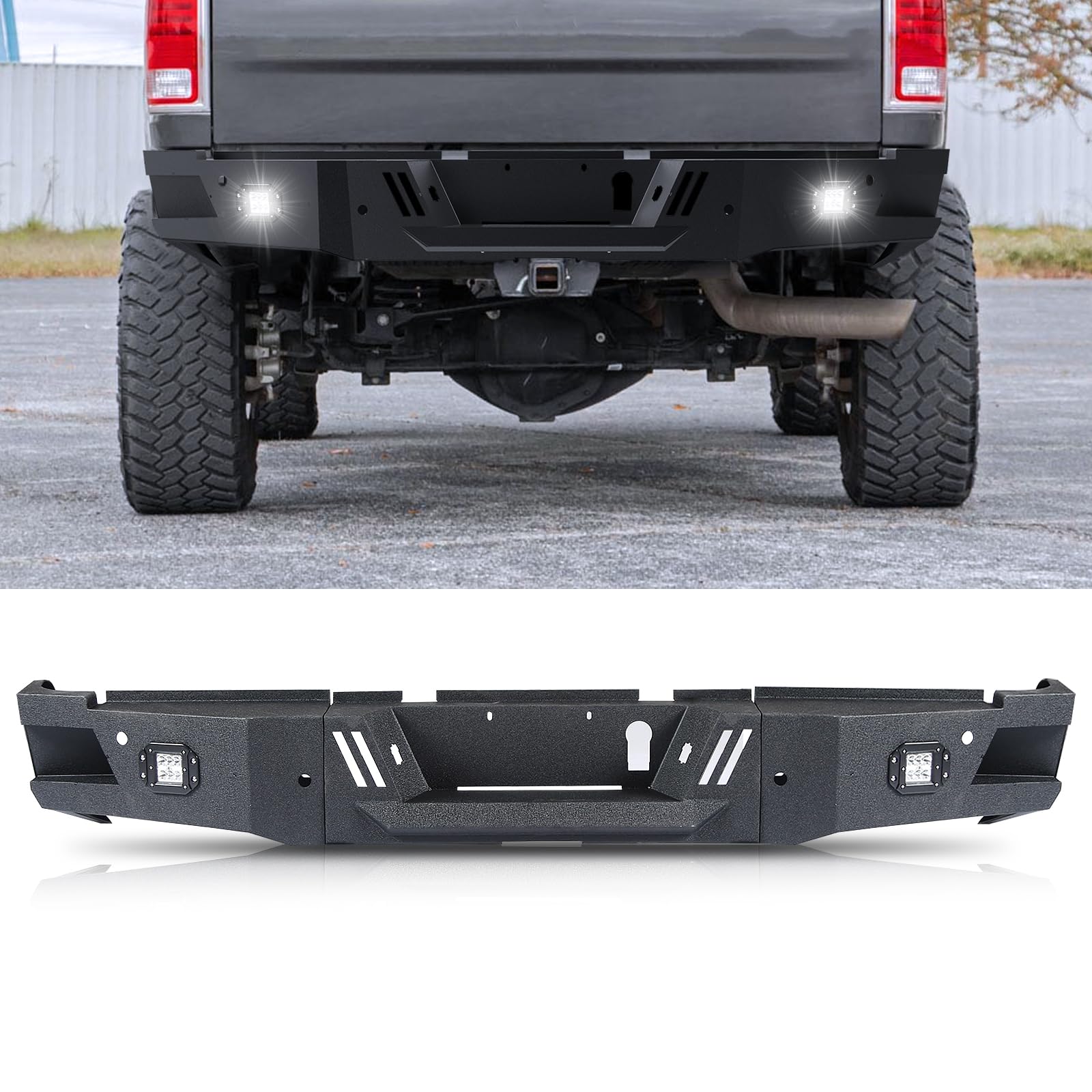 Peforway Ram 2500/3500 Rear Bumper