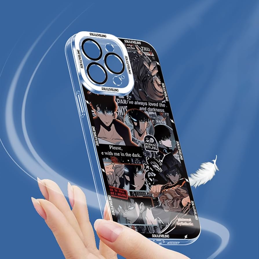 Amazon.co.jp: スマホケース iPhoneケース 俺だけレベルアップな件