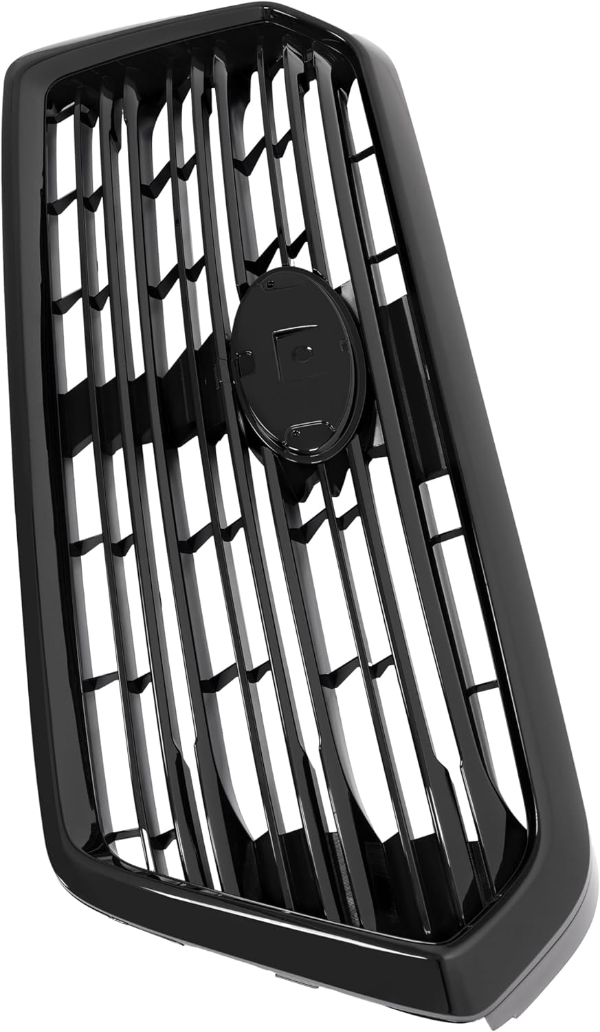 KUAFU Front Bumper Grille Compatible with 2019-2022 Subaru Ascent Grill Gloss Black Trim Plastic(ABS)