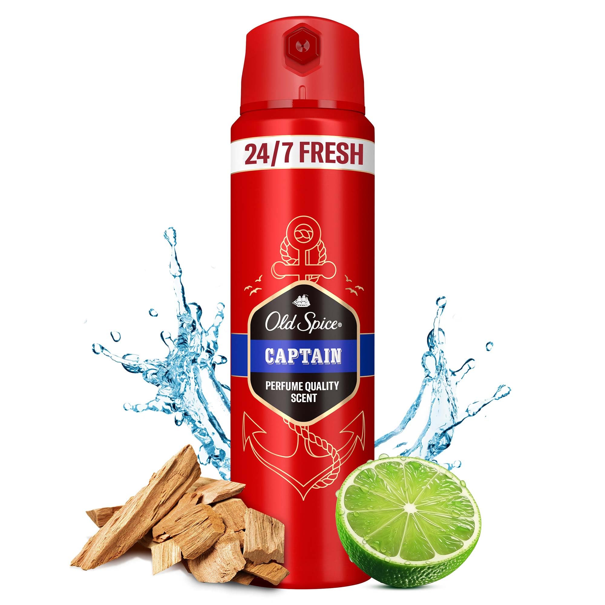 Old Spice Captain Erkek Sprey Vücut Deodorantı 150 ml