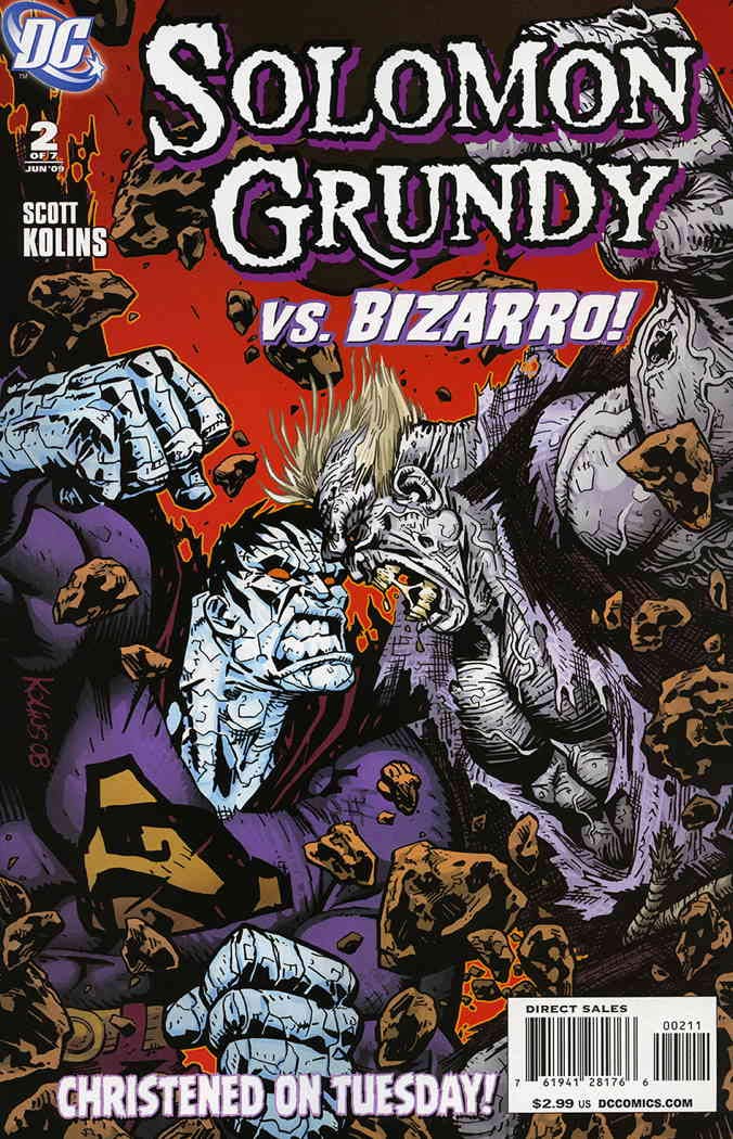 Solomon Grundy #2 VF ; DC comic book | Bizarro
