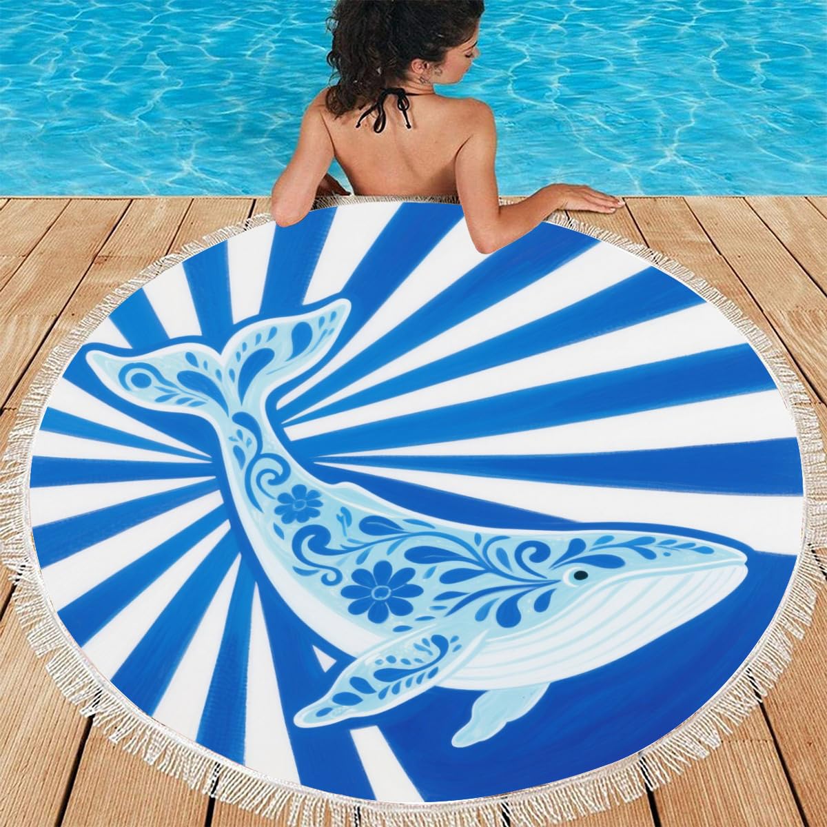 1/2PACK 145 cm Microfibra Floreale a Secco a Secco rapido a Secco, Asciugamano Privo di Sabbia e assorbenti per Spiaggia, Viaggi, Campeggio, Palestra
