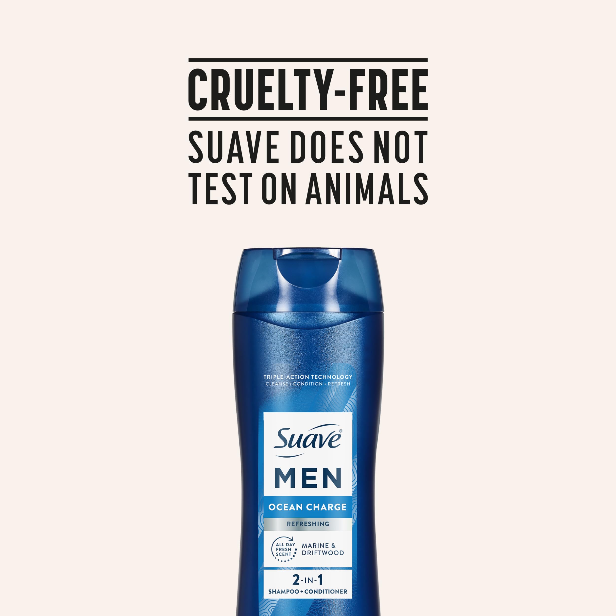 Suave Men 2-in-1 Shampoo and Conditioner